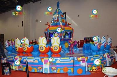 许昌公园旋转与电玩结合的星际探险游乐设备创艺专利产品强劲上市-邮编商务网youbian.com